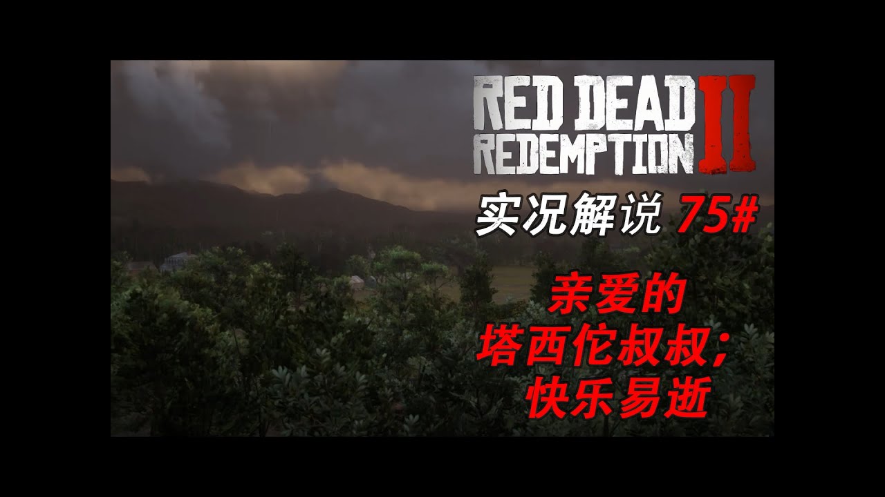 75# 【第五章】壯士一去又復還《荒野大鏢客：救贖2》  #rdr2 #reddeadredemption #中国語 #中文 #游戲解說