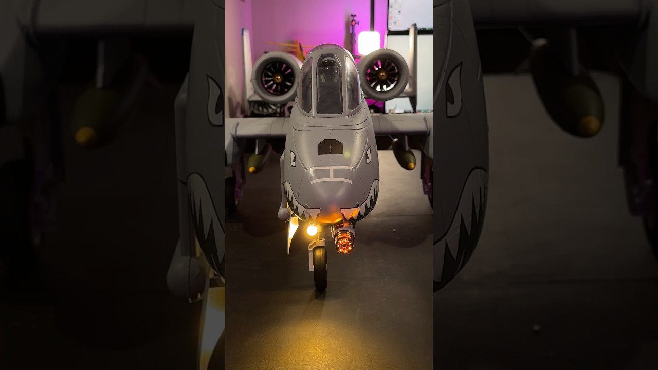 Sights & Sounds of a NEW V2 RC A-10 Thunderbolt II