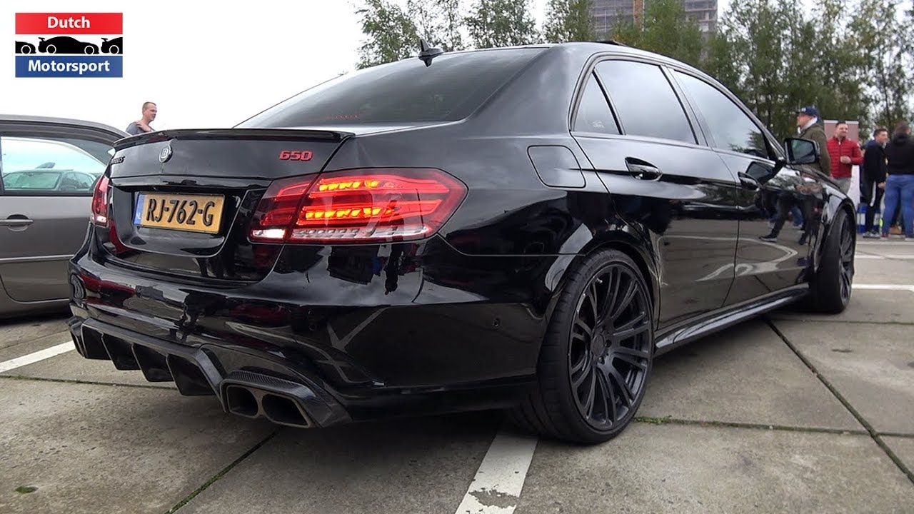 BRABUS 650 E63S AMG 4Matic - LOUD Revs & Accelerations !