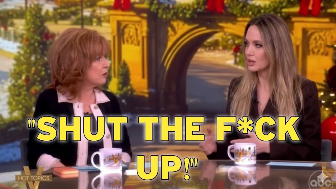 Angelina Jolie STORMS OFF The View After Heated Argument With Joy Behar