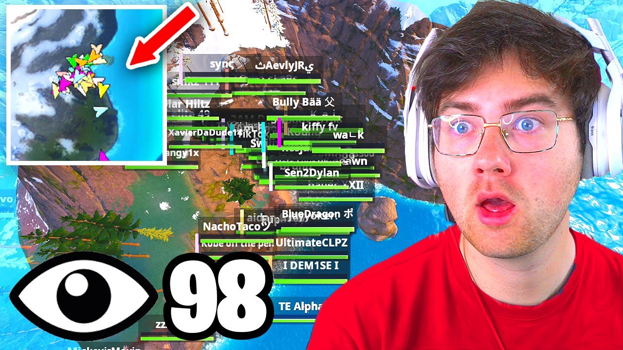 I Got 100 Players To Land In The Secret Cave In Chapter 5 Fortnite (Unbelievable)