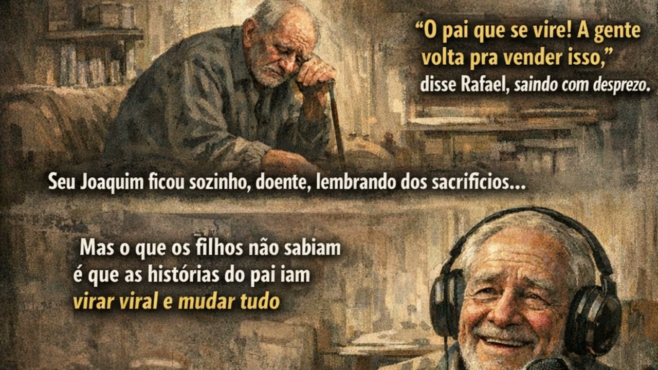 “FILHOS INTERNARAM MÃE NO ASILO E JOGARAM PAI DOENTE NA RUA MAS O SEGREDO DO PAI FIZERAN ELES CHORA