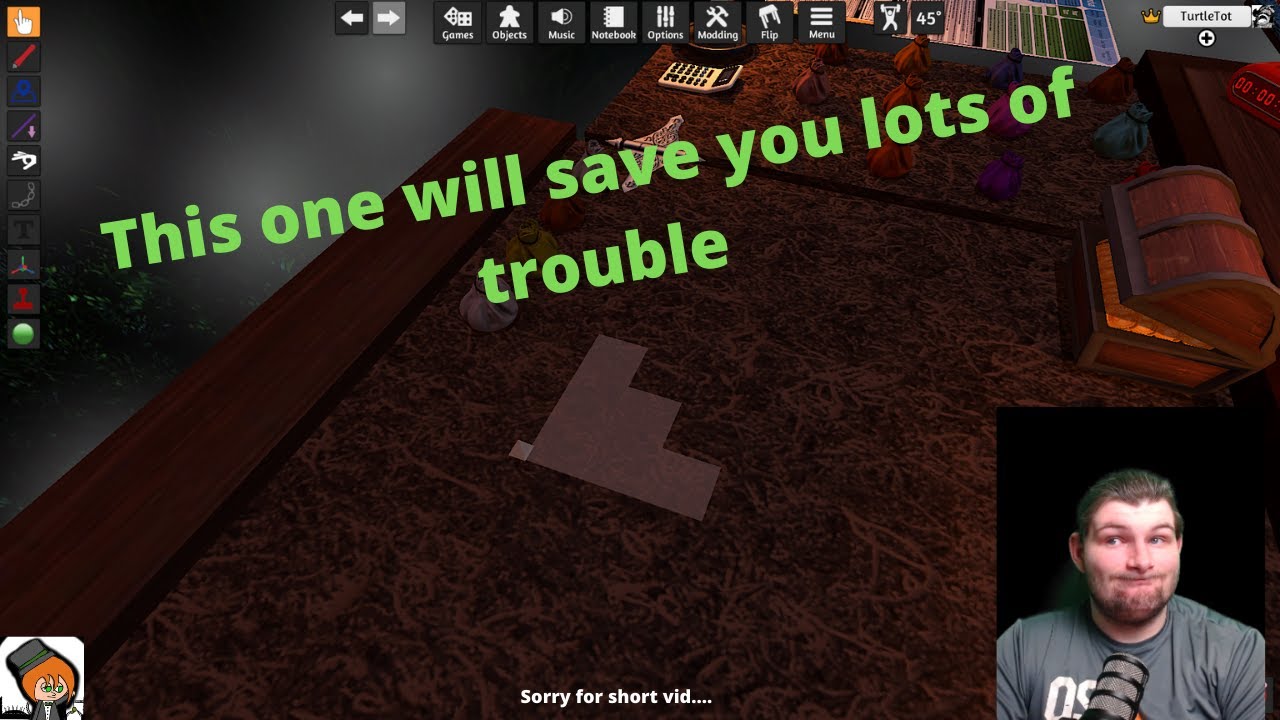Playing DnD on Tabletop Simulator Workshop overview part 2