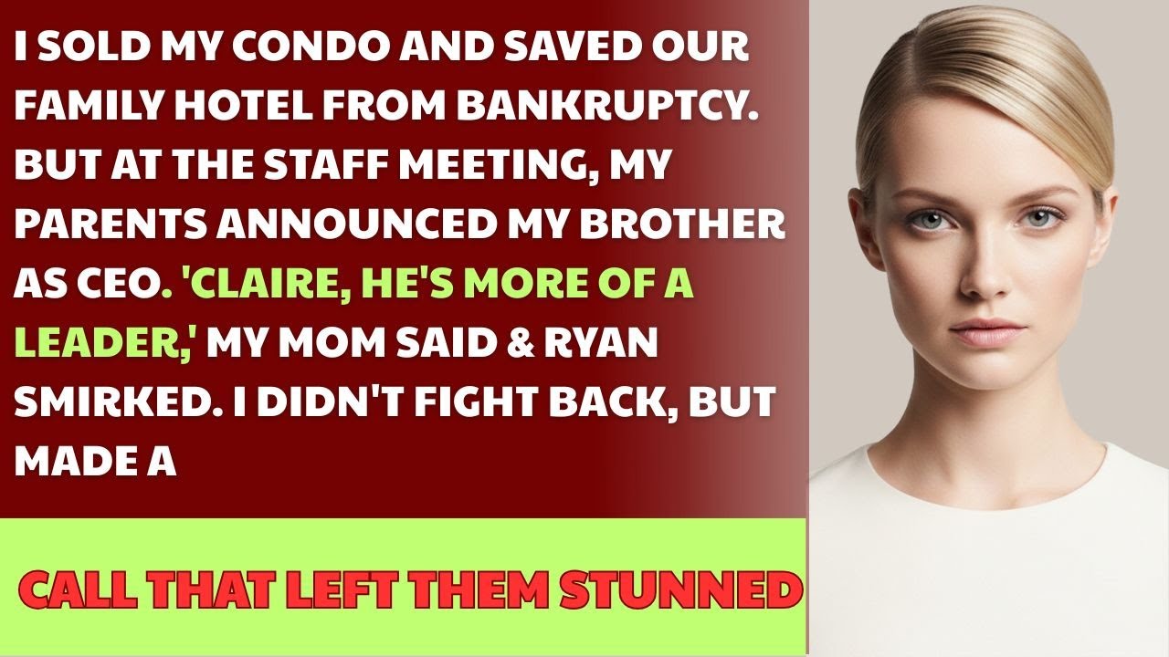 My Brother Ruined The Hotel I Saved. I Made Him Regret It In The Best Way