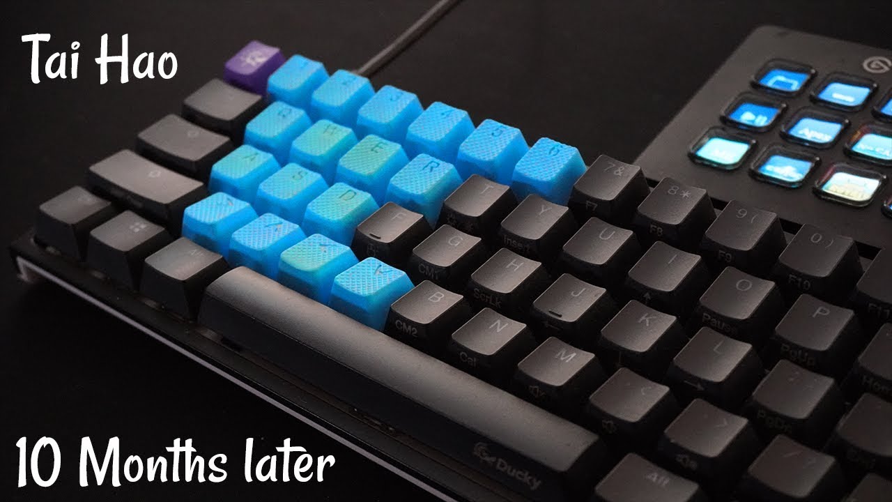 Tai Hao Rubber Keycaps 10 Months Later!  -  Do I still use?