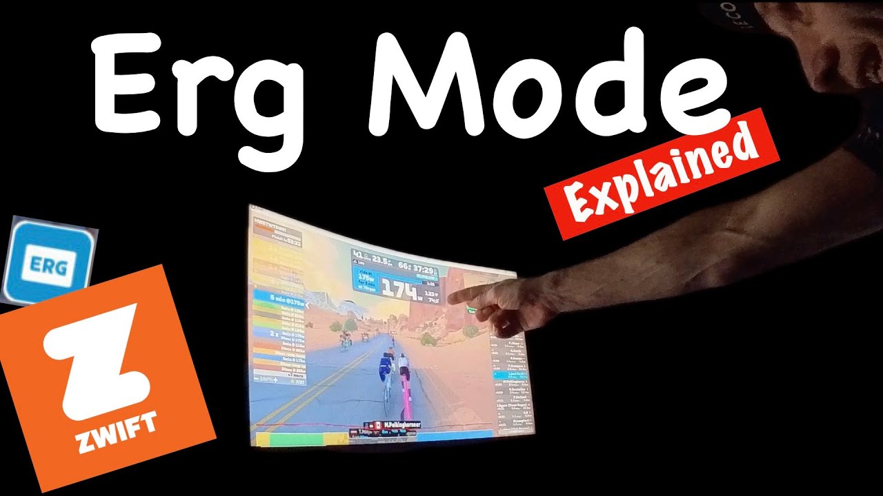 Zwift ERG Mode Explained! Cadence, Heart Rate, Stand, Sit. . .  It's in this video!
