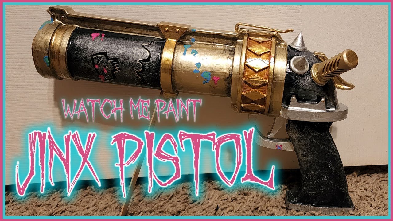 Jinx Pistol - Assembling and Painting - WATCH ME WORK