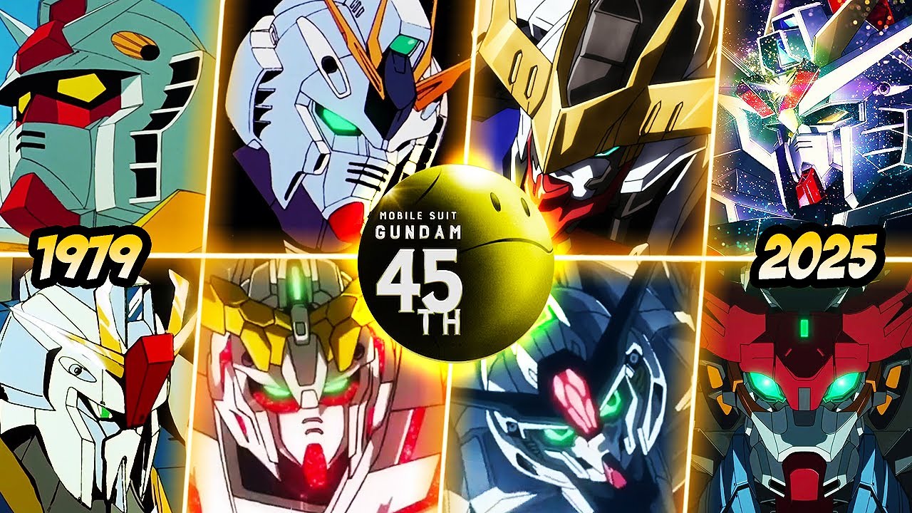 【ガンダム45周年】全主役機ガンダム初登場まとめ (1979 - 2024) | ガンダムSEED ~ 水星の魔女 ~ 復讐のレクイエム | All GUNDAM First Launch