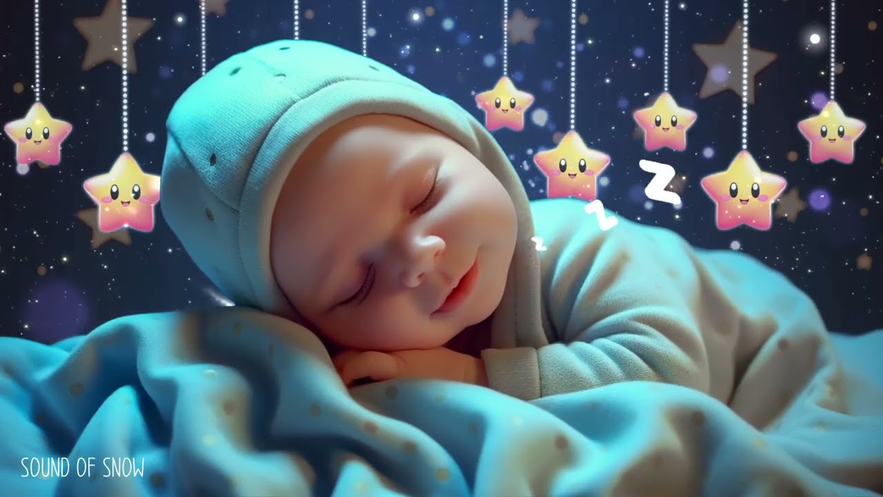 Sleep Instantly & Overcome Insomnia 🎶 Baby Sleep Music with Mozart & Brahms Lullabies