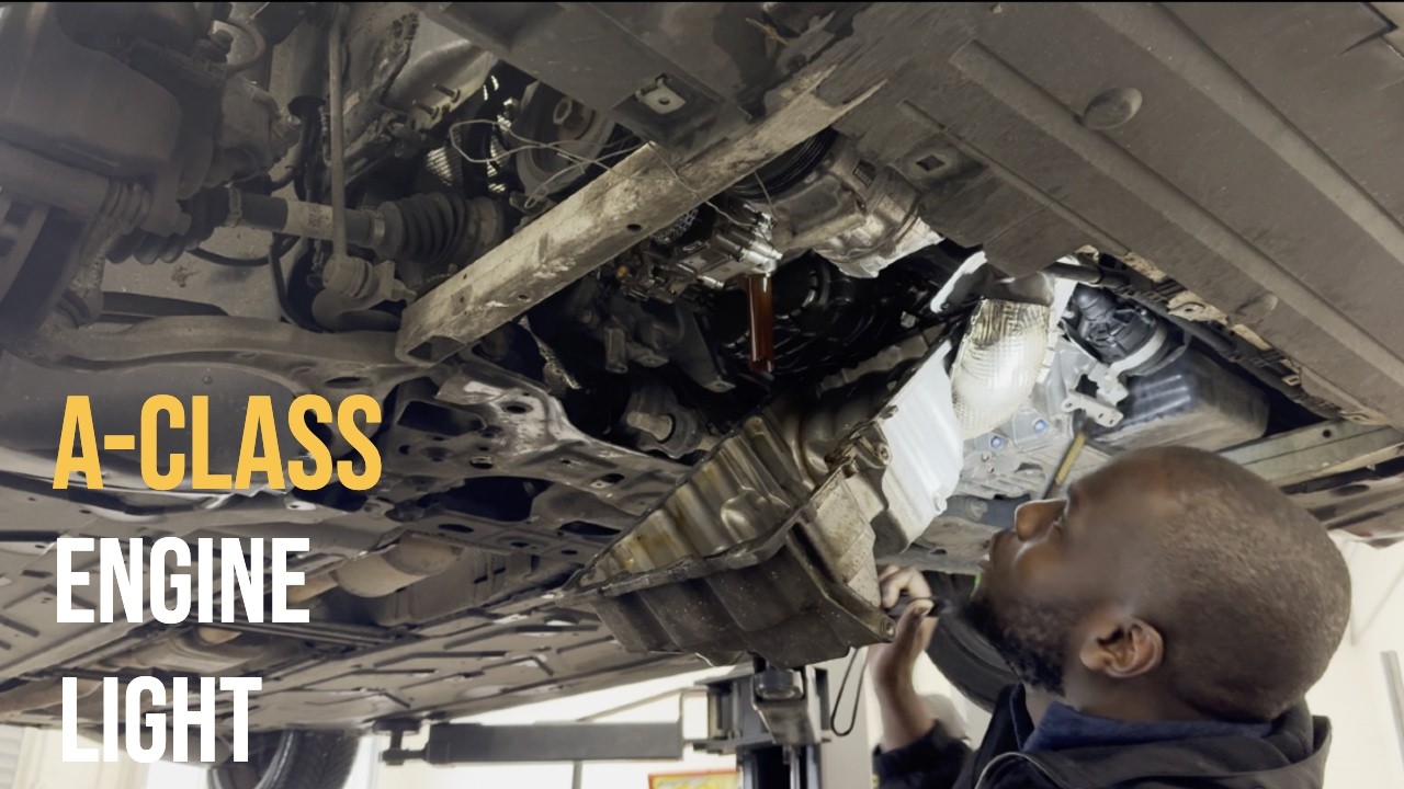 MERCEDES-BENZ A-CLASS ENGINE MANAGEMENT LIGHT