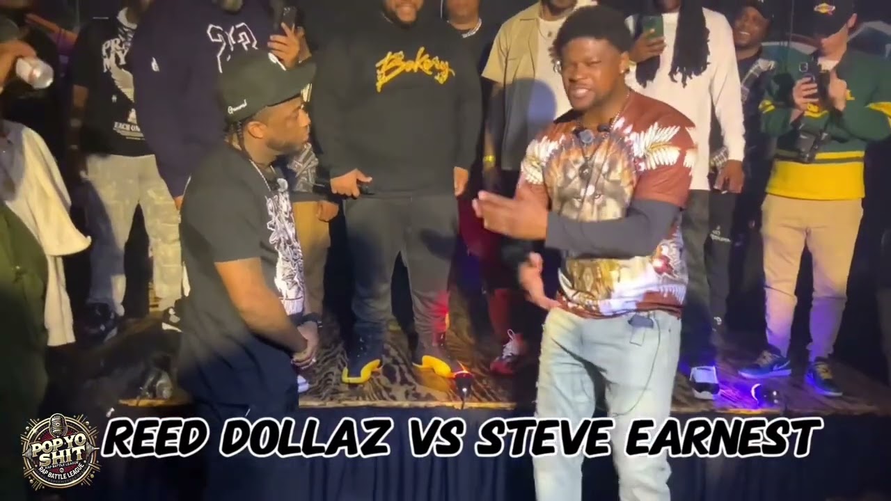 Steven Earnest VS Reed Dollaz| Hosted by Charlie Clips| Pop Yo Sh*T Rap Battle League