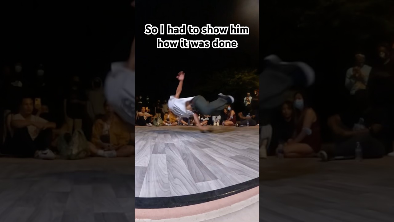My first time meeting the famous ​⁠@Jimmywin69 #breakdancers #bboy