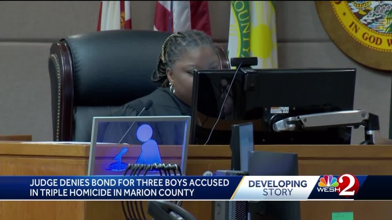 Trio of juveniles accused in Marion County triple homicide appear on new charges