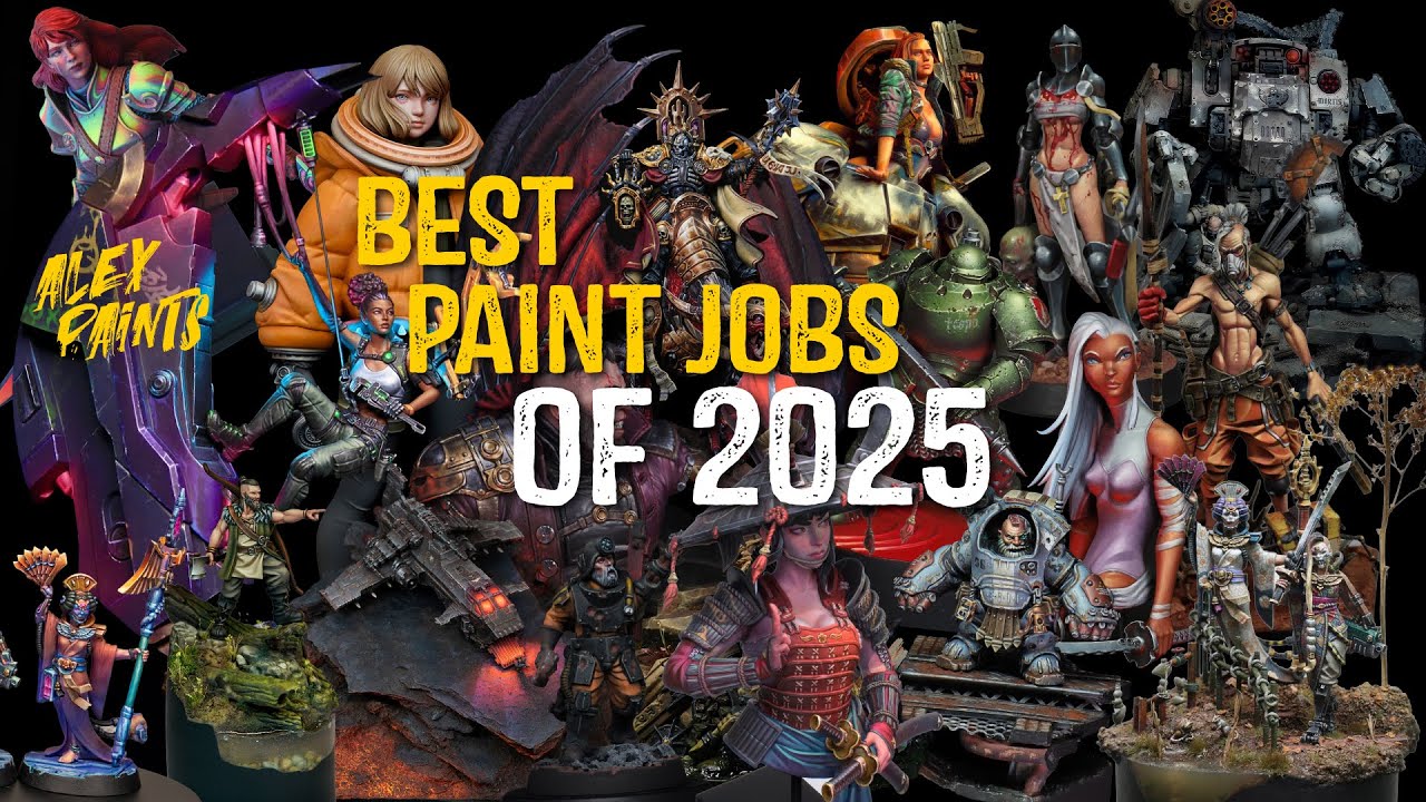 2025&rsquo;s Best Miniature Paint Jobs &ndash; My Favourites from Warhammer to Busts to Trench Crusade and back