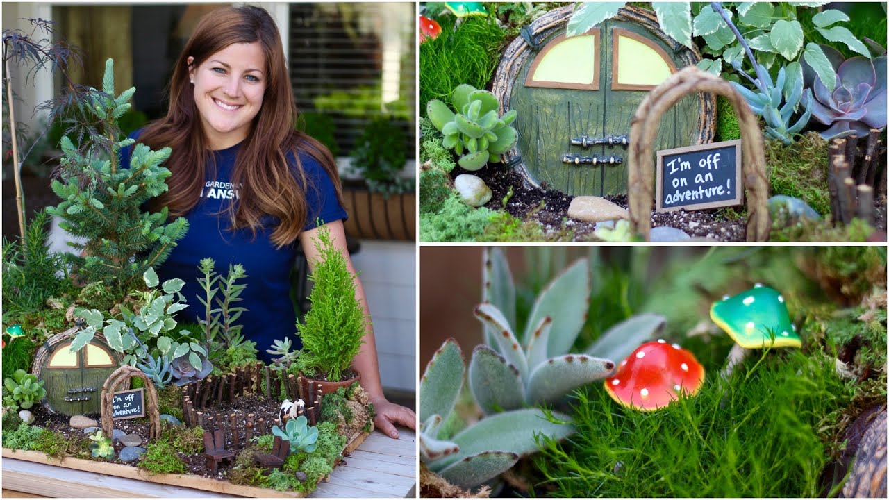 Hobbit Fairy Garden - Triple Urn Challenge - June