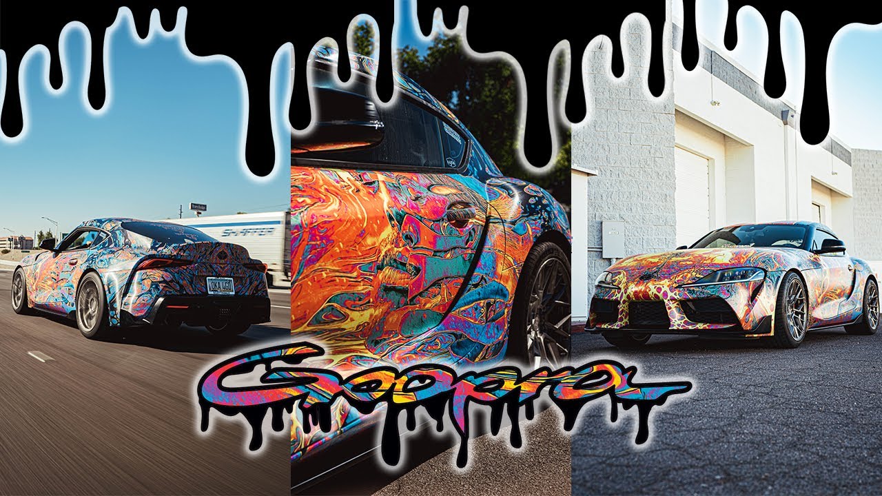 The Goopra Supra - 2021 Supra SEMA Wrap