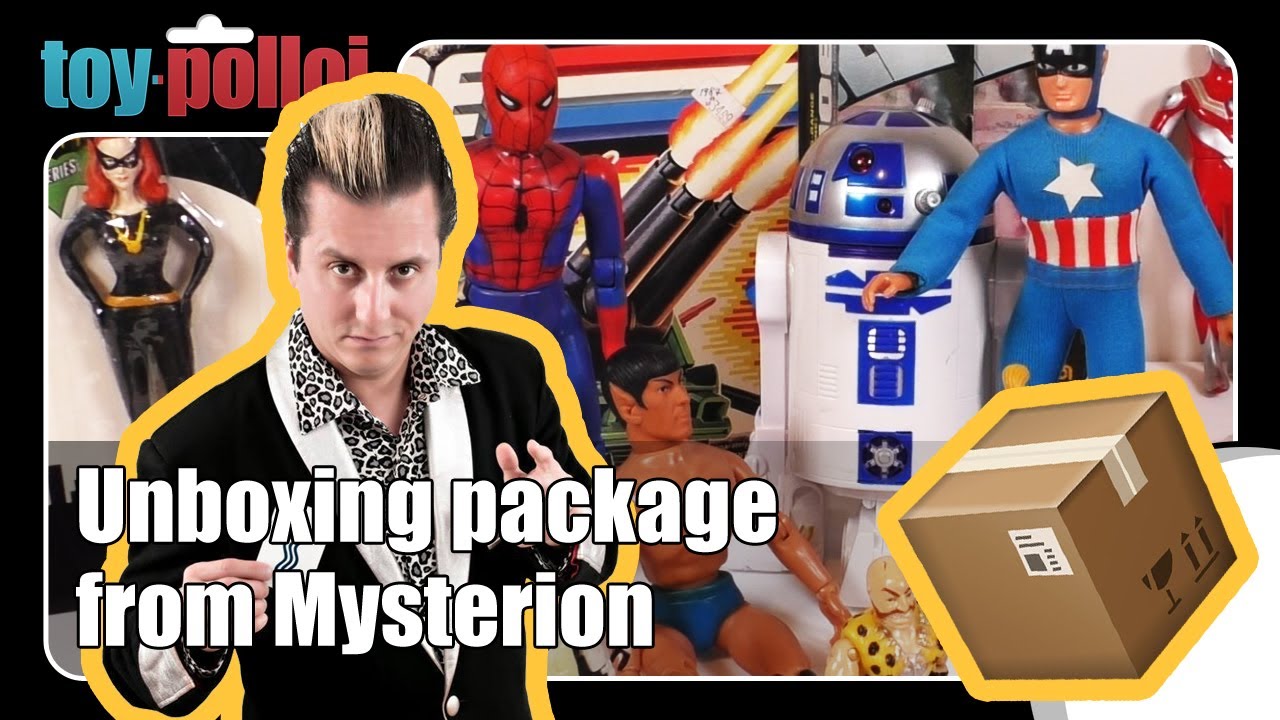 Распаковка посылки с винтажными игрушками от Доктора Мистериона — Toy Polloi