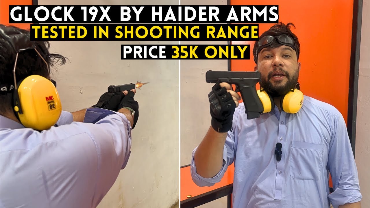 Glock19X by Haider Arms - Tested on 311 Norinco  & POF Rounds