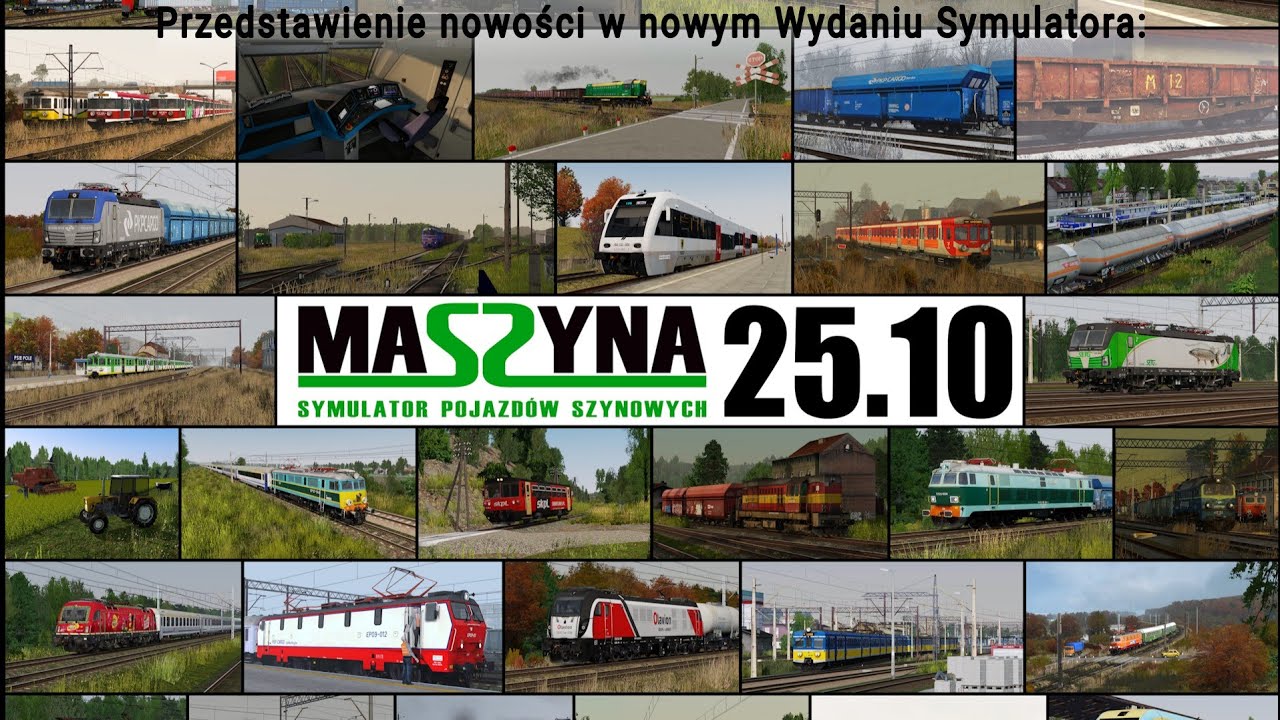 MaSzyna 25.10 -prezentacja nowego wydania Symulatora