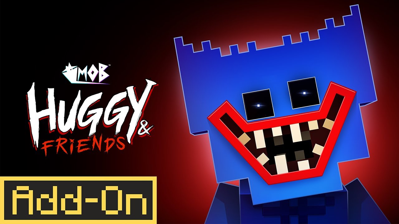 ДОПОЛНЕНИЕ HUGGY & FRIENDS Выводит выживание в Minecraft в жанре «УЖАС» на новый уровень!