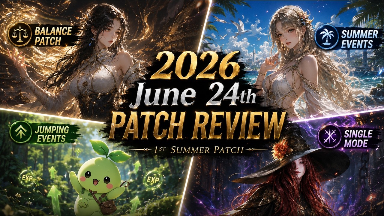 (KR)Lostark Review of June 24th patch note (first patch after Loaon)