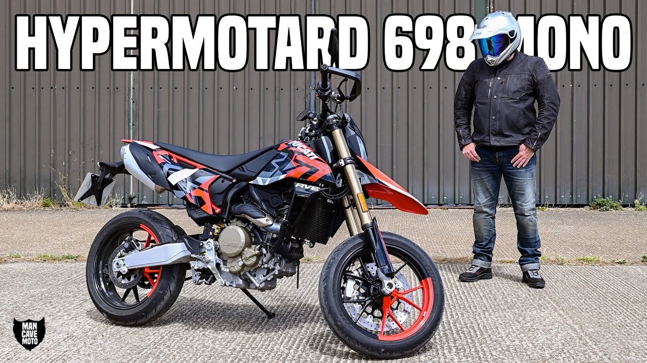 Обзор Ducati Hypermotard 698 Mono RVE 2024 года