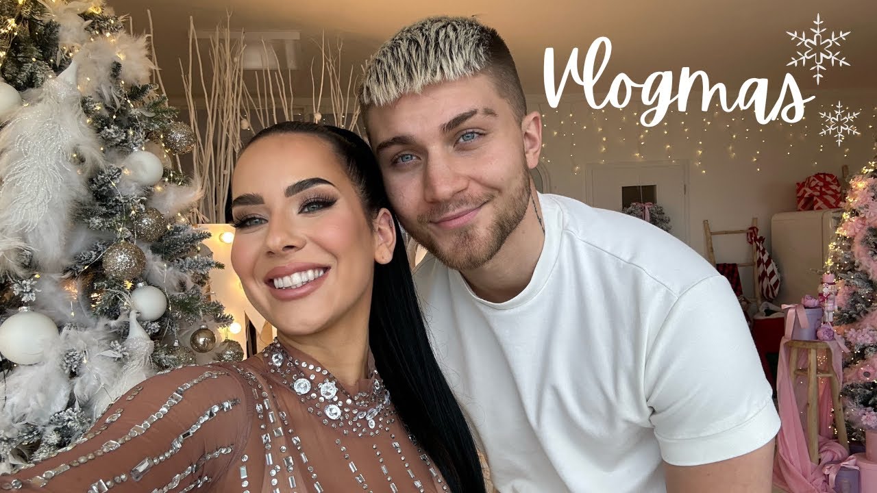 VLOGMAS #2 | pečení cukroví, Vánoční focení, nákupy 🎅🎄❄️