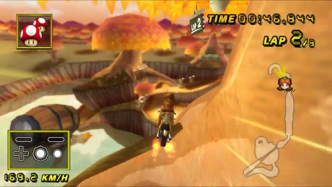 【MKW 200cc】Maple Treeway (Glitch) - 17.311 - Lawrence (Flap WR)