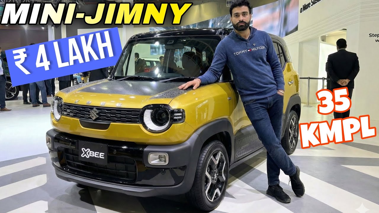 Maruti MINI-THAR Launched | ₹4 Lakh | 35 KMPL Mileage | New 2026 Maruti Suzuki XBEE Mini Crossover
