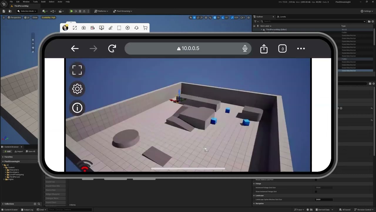 How Easy It Is to Pixel Stream in Unreal Engine 5.4 Pt 1 - Local Streaming