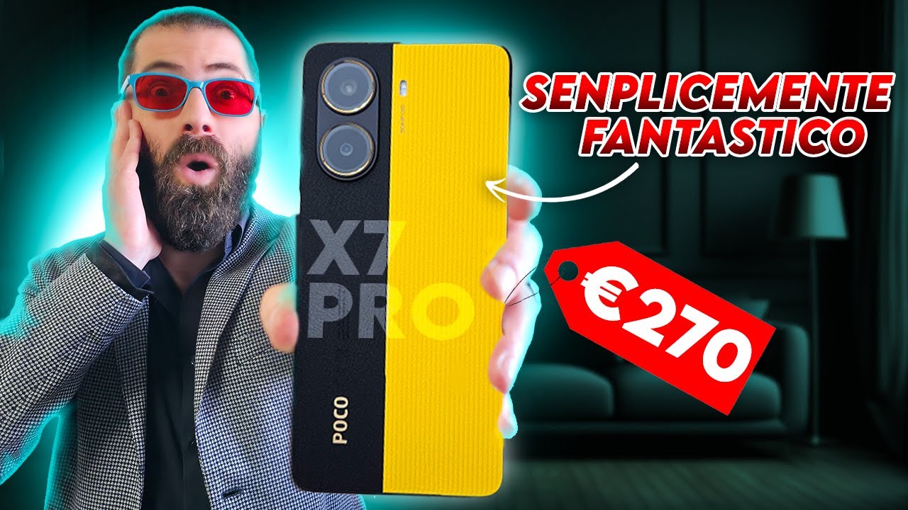 Poco X7 Pro  semplicemente lo smartphone da acquistare con 250€