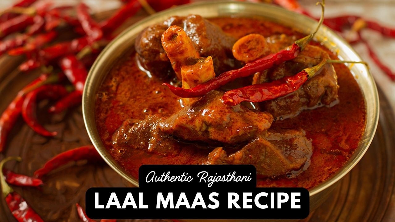Laal Maas Recipe | लाल मांस मटन | Authentic Rajasthani Laal Maas Recipe
