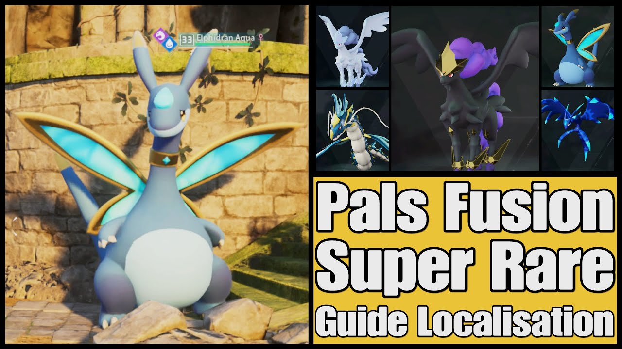 Palworld - 3 Pals Ultra Rare À Récupérer / Guide