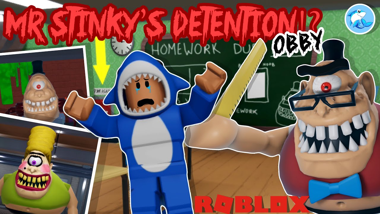 Mr Stinky&rsquo;s Detention!? 😱| Roblox (Escape Obby)
