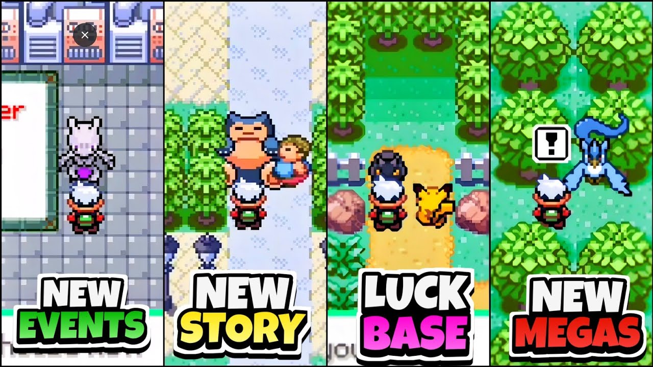 Новая взломанная версия Pokemon для GBA с новыми событиями, новым сюжетом и многим другим 🔥