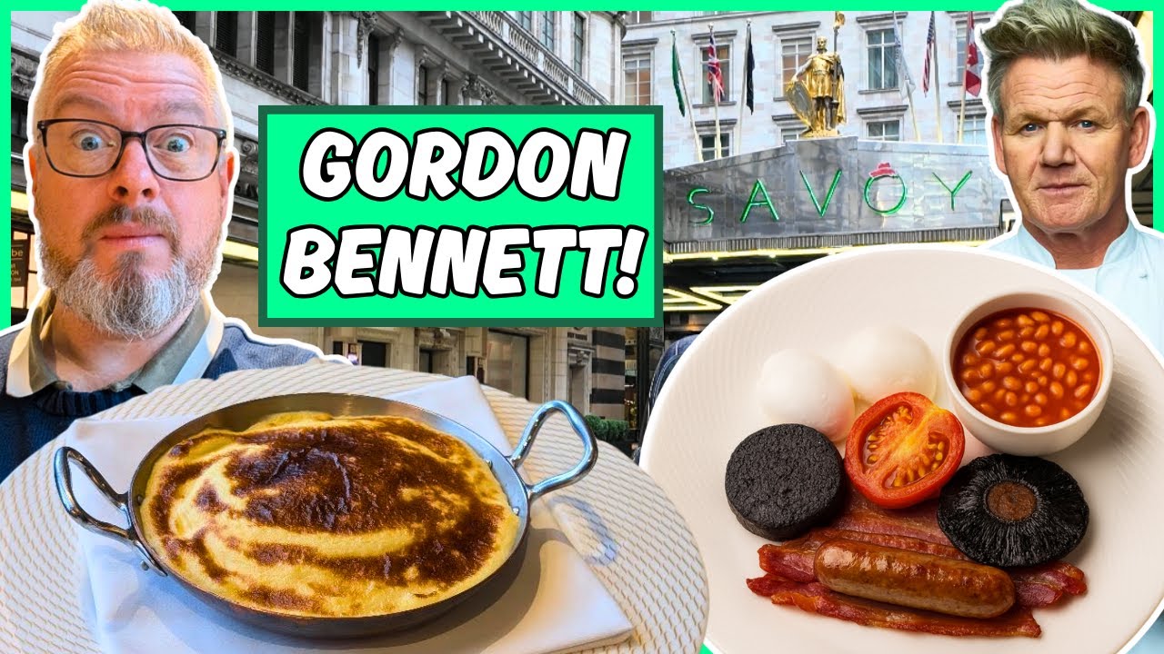 I Review Gordon Ramsay's &pound;65 Posh Breakfast!! WOW!!!