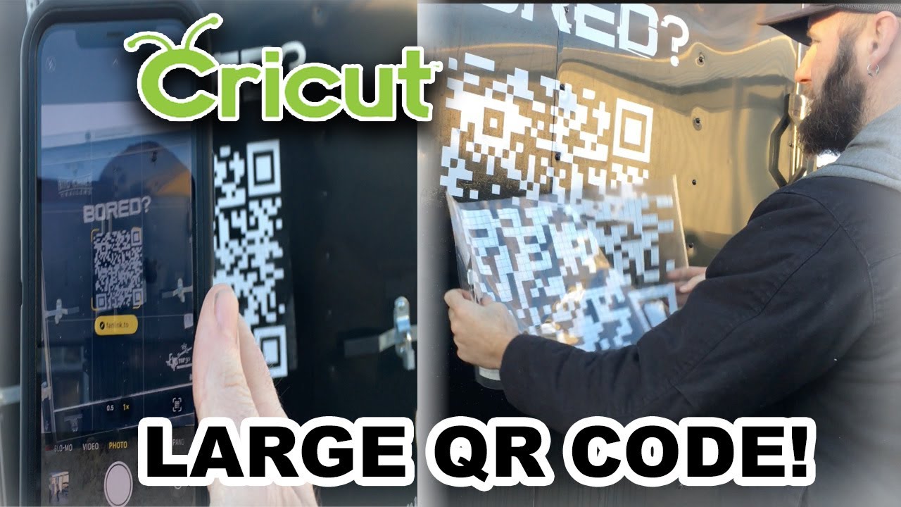 Cricut Project Large QR Logo!