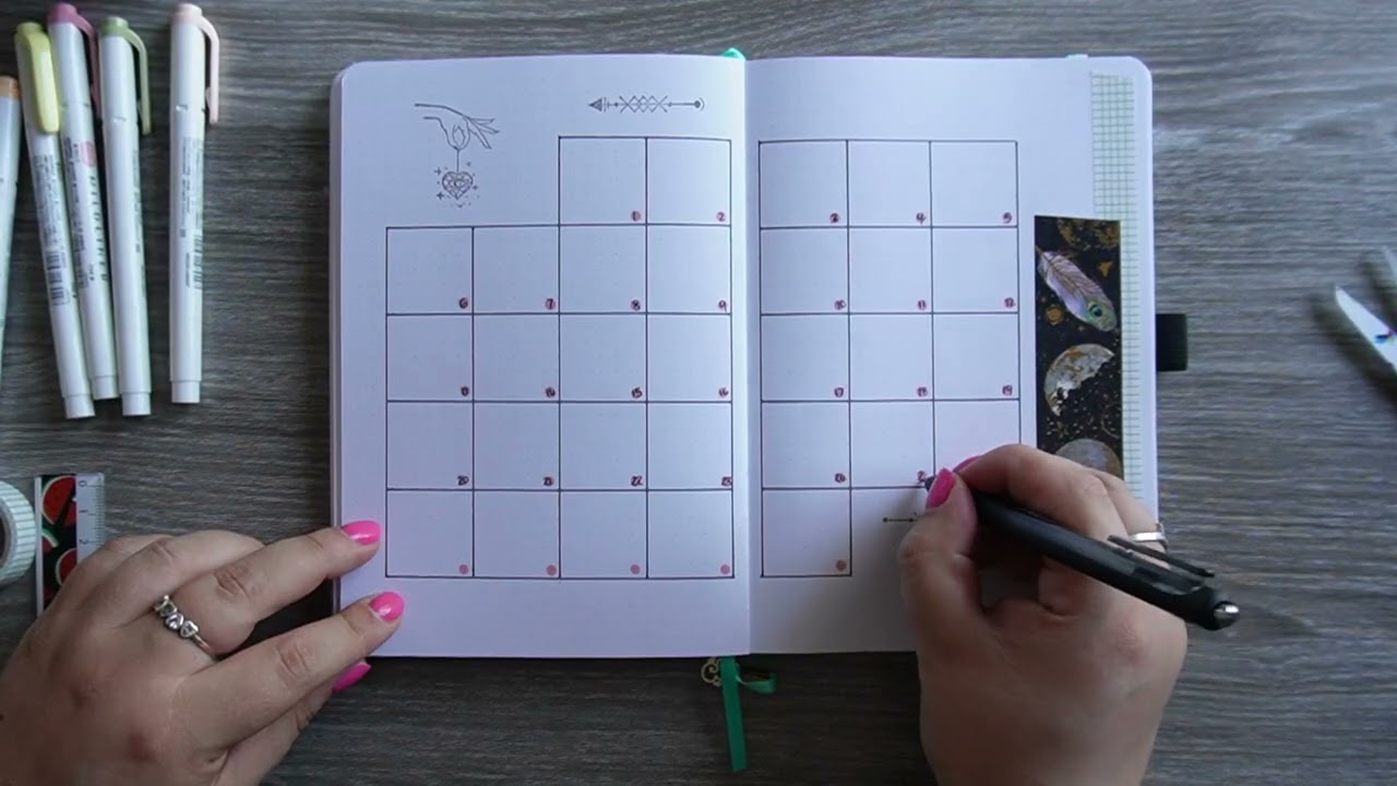 October Bullet Journal Plan With Me