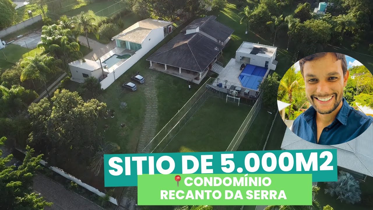 Sítio de 5mil m2 no condomínio Recanto da Serra em Esmeraldas/MG