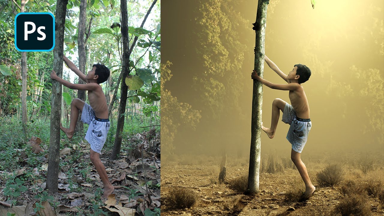 Photoshop Manipulation Human Interest | Dramatic Photo Art [SPEEDART]