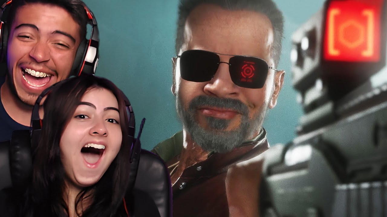 (Games EduUu) EXTERMINADOR TÁ GROSSO! - Mortal Kombat 11 REACT
