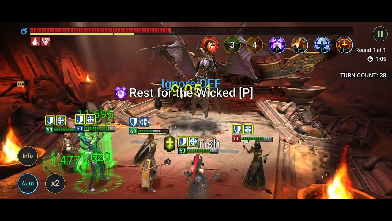 Sand Devil level 17 Magic fail