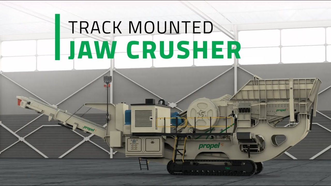 PROPEL | TRACK MOUNTED JAW CRUSHER | ANIMATION VIDEO |SALIENT FEATURES
