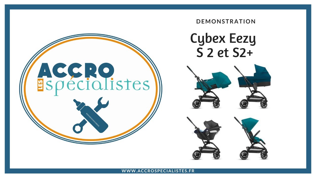 Test des poussettes Cybex Eezy S twist 2 et twist 2+