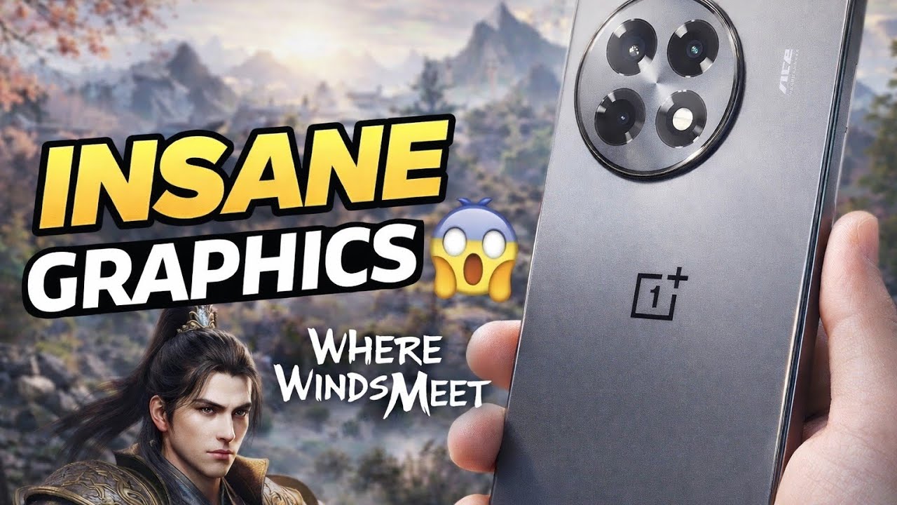 This Game Looks INSANE 😱 | Where Winds Meet on OnePlus Ace 5