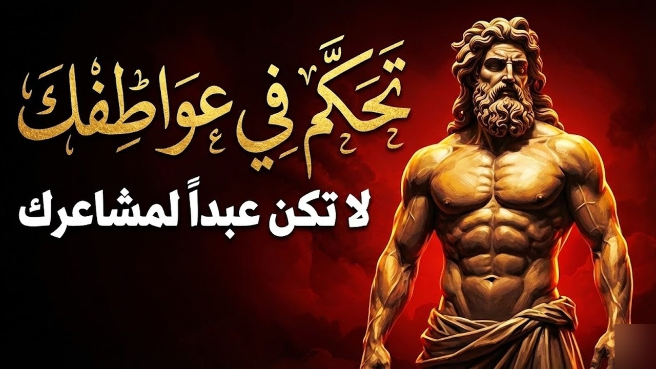 🔥 السيطرة على العواطف – سر السكينة في زمن الفوضى! 🔥 الفلسفة الرواقية