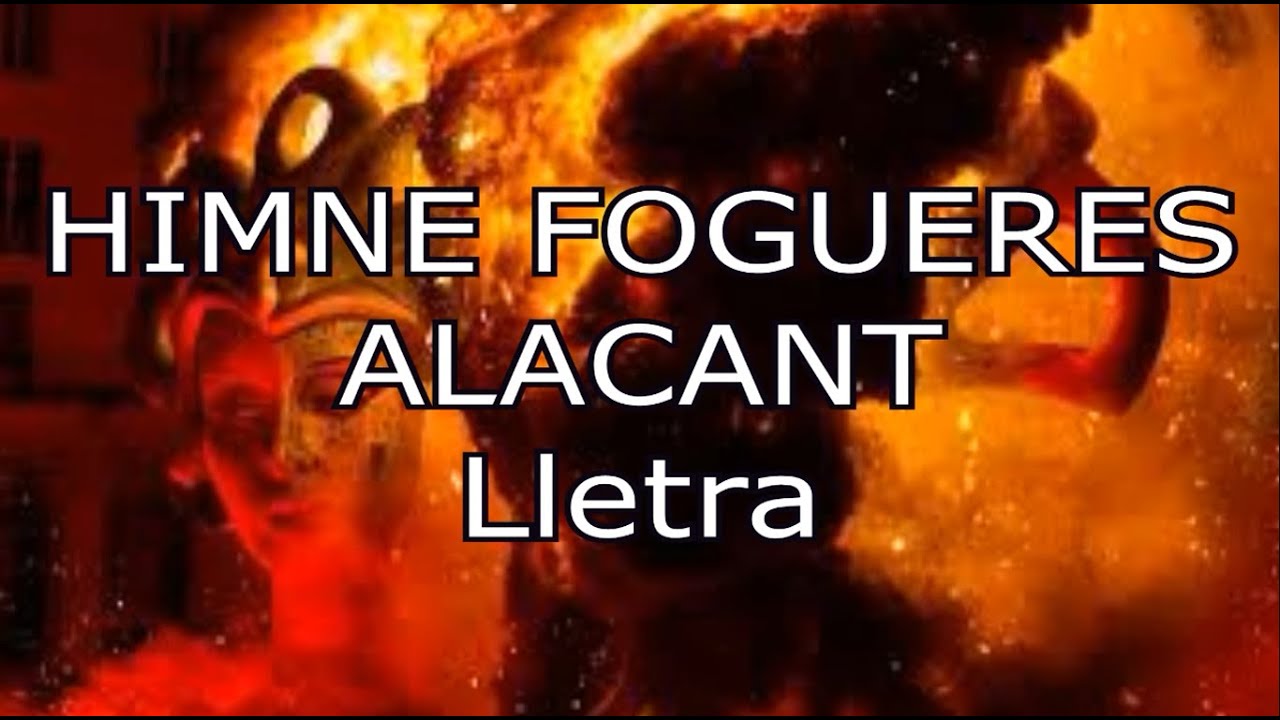 Himno Fogueres Alacant lletra