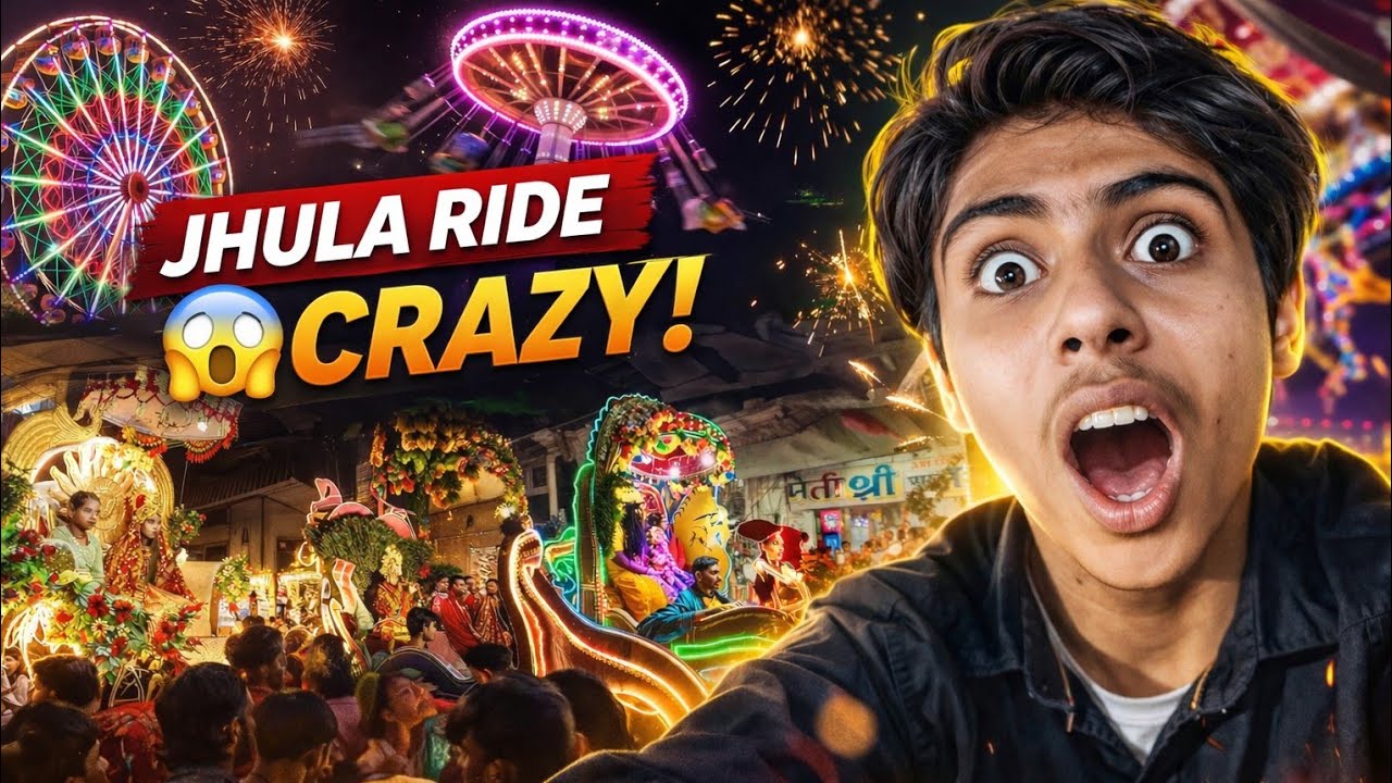 😱Kansh Mela Kumher 2026 🎡 | Jhula Ride Gone Crazy 😱 |  | Sabse Dangerous Jhula 😱  | Khatana Vlog