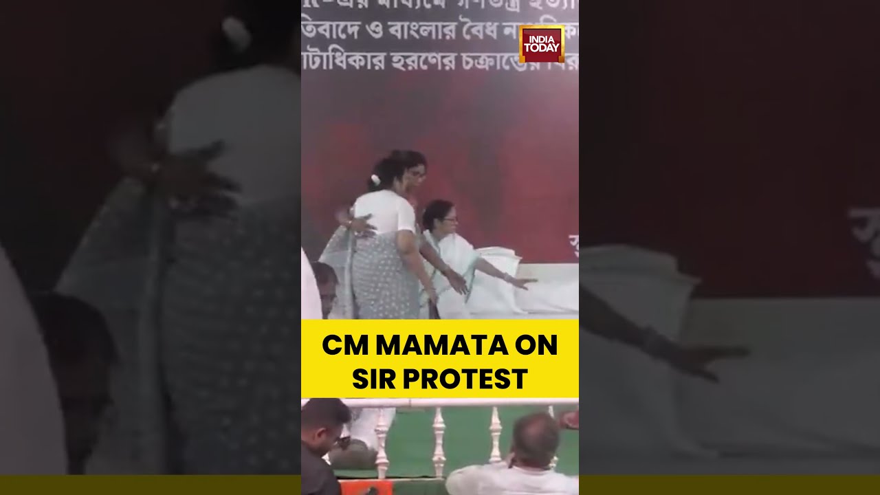 CM Mamata Banerjee holds a protest against SIR | Kolkata | West Bengal #mamatabanerjee #SIR #eci