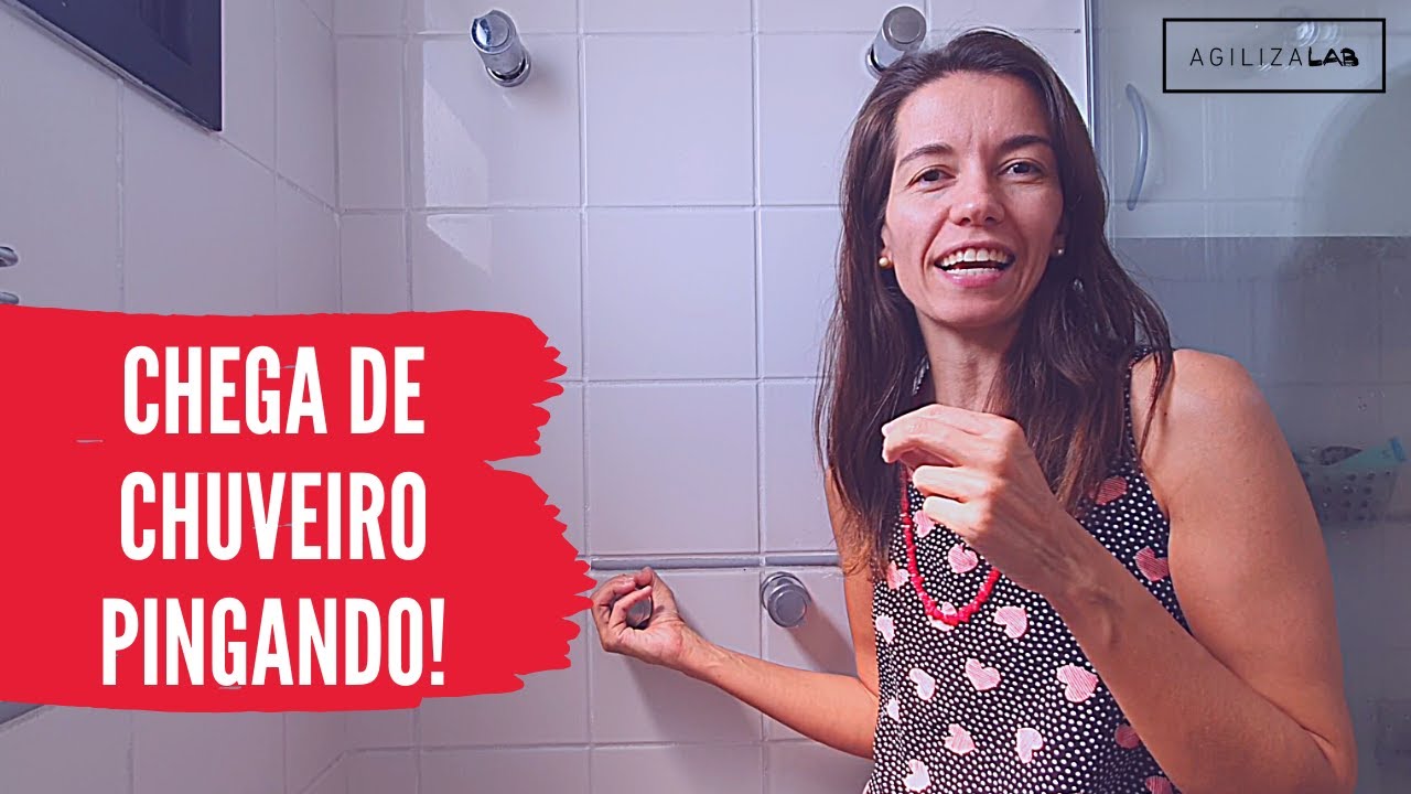 Como consertar chuveiro pingando (chega de pinga-pinga!)
